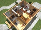 Проект дома ПД-021 3D План 3